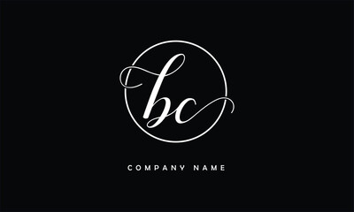 BC, CB, B, C Abstract Letters Logo Monogram