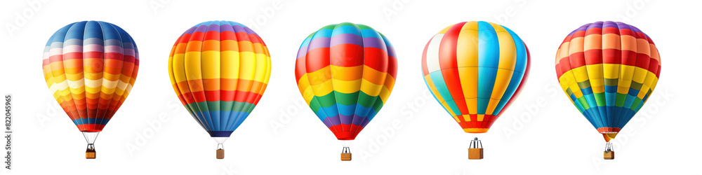 Sticker Aircraft balloon png on transparent background