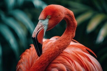 Portrait of a flamingo 2