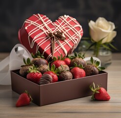 Chocolate covered strawberries