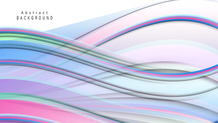 Geometric pastel pattern in asbtract design