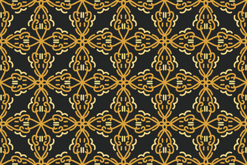 oriental pattern. vintage background with Arabic ornaments. Pattern, background or wallpaper for your design. Textile ornament. Vector illustration.