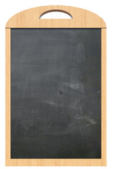 lavagna con cornice in legno con fondo trasparente i solato