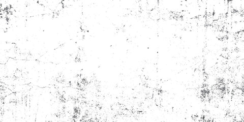 Black and white grunge frame. rough and dirty texture wall background