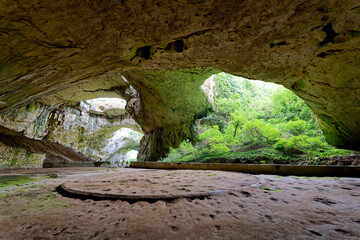 Devetashka Cave in Bulgaria. The Devetashka Cave is a truly spectacular natural phenomenon,...