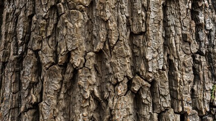 Obraz premium Closeup of Rough Tree Bark Texture