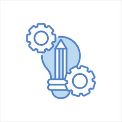 Idea  Icon editable stock vector icon