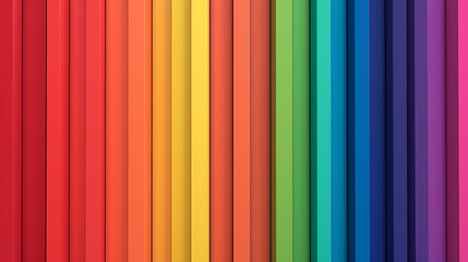 Obraz premium bold and vibrant colors of a rainbow gradient photograph, featuring a spectrum of hues that add energy and excitement to any design