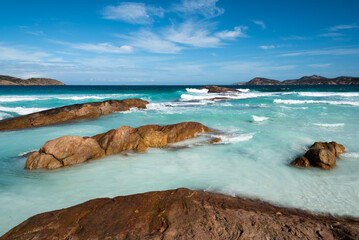 Indian Ocean on the west coast of Australia