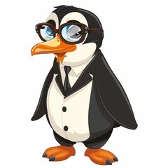 Obraz premium Penguins teacher