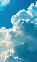 Blue Abstract Cloudscape,Photorealistic HD