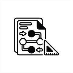 Process  Icon editable stock vector icon