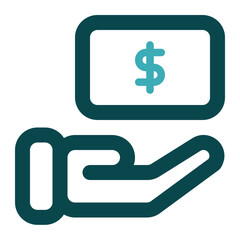 profit icon for illustration