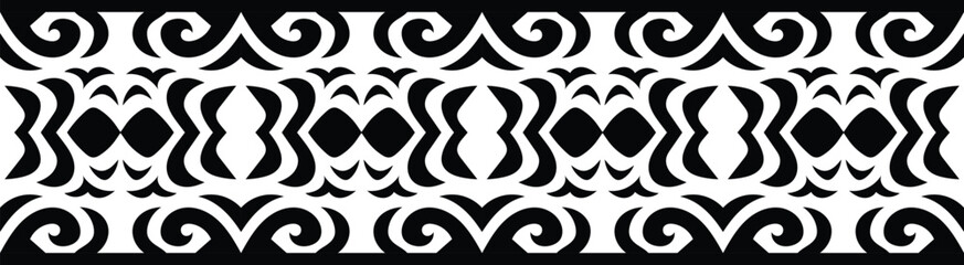 Ethnic border ornament pattern. Geometric oriental seamless pattern. Vintage element vector illustration. Baroque Floral Aztec tribal. Design for frame, textile, fabric, clothing, carpet, background.