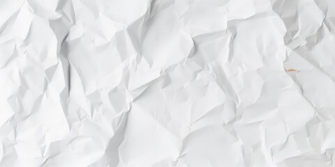 white crumpled paper texture background , wet paper texture, handmade paper	
