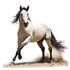 Obraz premium A horse of grace and speed. isolated. Generative AI