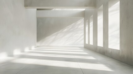 Obraz premium Empty room interior background. 3d rendering 