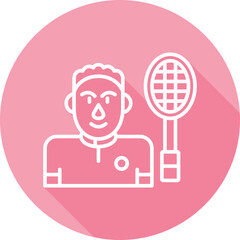 Badminton Icon