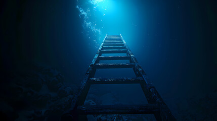 underwater ladder
