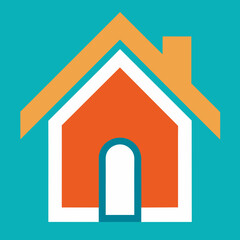 house icon isolated on white background
