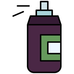 spray paint, bottle, pepper spray, paint Icon