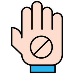 Fist, hand, power, protest, rally, revolution Icon