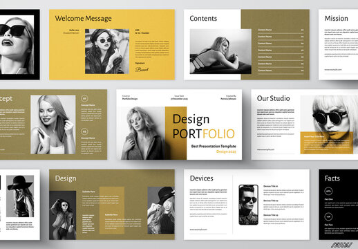 Design Portfolio Template