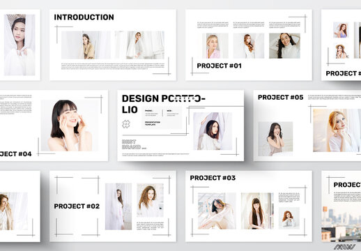 Digital Portfolio Presentation Template