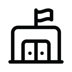 Get this amazing icon of stadium in editable design style