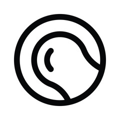 Fototapeta premium Grab this amazing icon of tennis ball up for premium use