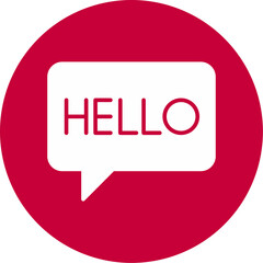 Hello Icon