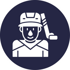 Hockey Player Icon