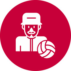 Volleyball Player Icon