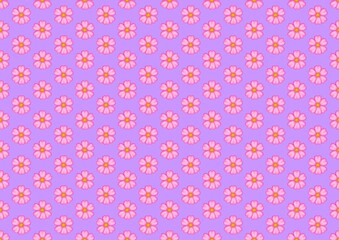 Pink flowers pattern. Pink flowers. Season of flowers. Floral pattern. Flowering. Pattern with flowers