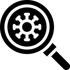 Obraz premium scan, Bacteria, disease, virus Icon