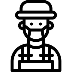 Mechanic, plumber, worker, repair, occupation Icon