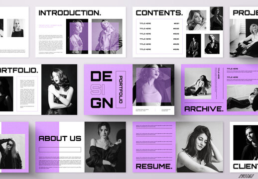 Portfolio Presentation Template