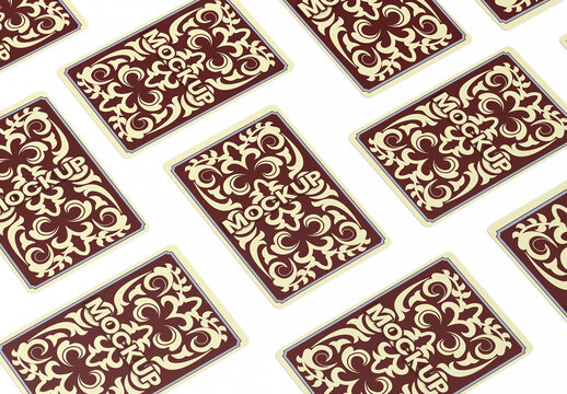 Playing Cards Mockup