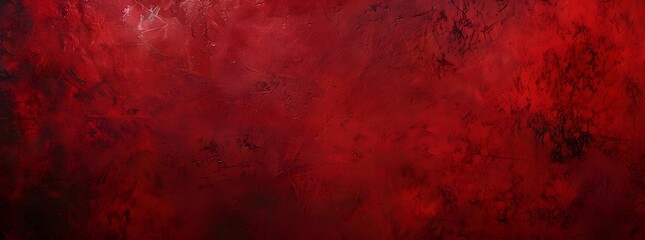 Antique Textured Red Background with Gradient and Highlights