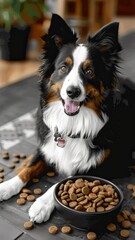 Fototapeta premium border collie dog