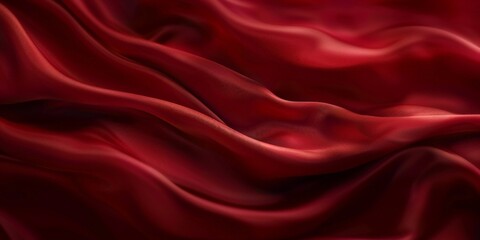 Obraz premium Red silk background, red silk satin luxury cloth texture fabric,Anniversary, Christmas, wedding, valentine,banner