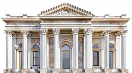 Obraz premium Bank building facade