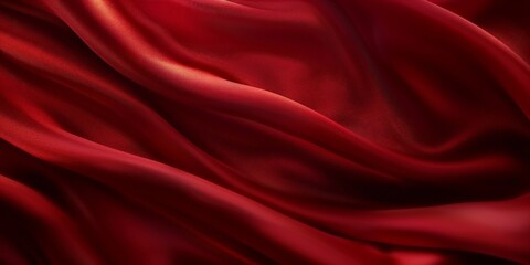 Obraz premium Red silk background, red silk satin luxury cloth texture fabric,Anniversary, Christmas, wedding, valentine,banner
