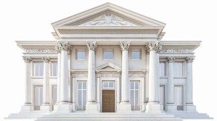 Fototapeta premium Highresolution image of a bank building front