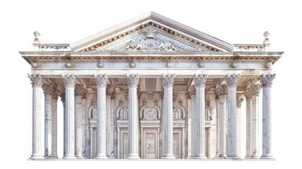 Obraz premium Highresolution facade of a bank building