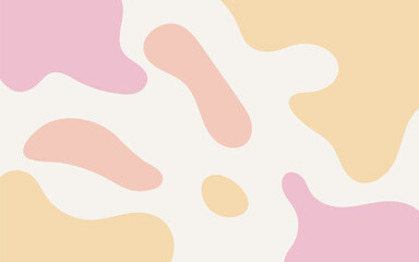 Hand drawn abstract minimal background