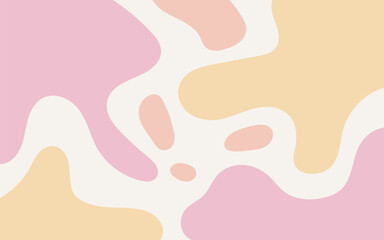 Hand drawn abstract minimal background