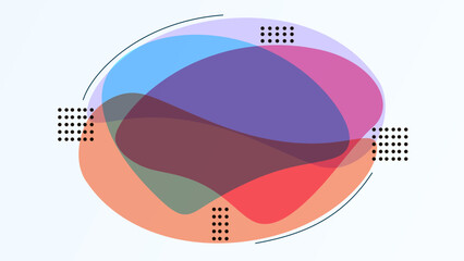 ABSTRACT BACKGROUND WITH HAND DRAWN BLOB SHAPES PASTEL GRADIENT COLOR VECTOR DESIGN TEMPLATE FOR WALLPAPER, COVER DESIGN, HOMEPAGE DESIGN, GRRETING CARD