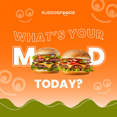 Social media post feed square Social media post feed square template