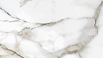 Luxury White Gold Marble texture background vector. Panoramic Marbling texture design for Banner, invitation, wallpaper, headers, website, print ads, packaging design template.